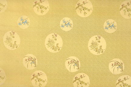 Chinese Traditional Pattern Fabric Texture Map 3DMODELFREE