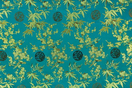 Dark Color Chinese Pattern Frabic Wallpaper 3DsMax Texture Map Download Free 3DMODELFREE
