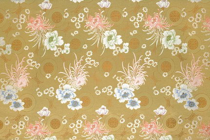 Light Color Mini Floral Pattern 3DsMax Texture Map