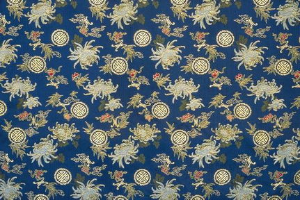 Dark Color Chinese Pattern Frabic Wallpaper 3DsMax Texture Map Download Free 3DMODELFREE