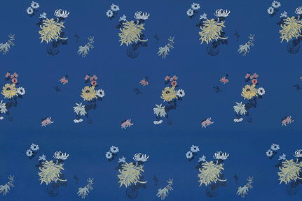 Dark Color Chinese Pattern Frabic Wallpaper 3DsMax Texture Map Download Free 3DMODELFREE