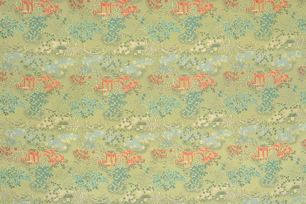 Chinese Traditional Pattern Fabric Texture Map 3DMODELFREE