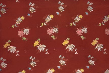 Light Color Mini Floral Pattern 3DsMax Texture Map