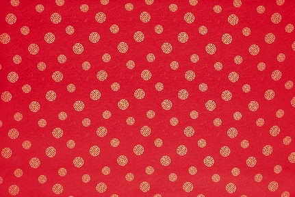 Red Background Chinese Pattern Fabric Wallpaper Texture Map