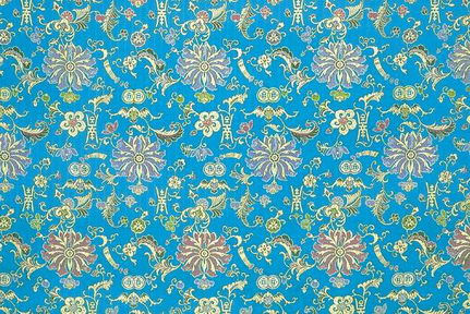 Classical Chinese Pattern Fabric Wallpaper Texture Map