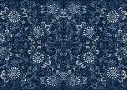 Classical Chinese Pattern Fabric Wallpaper Texture Map