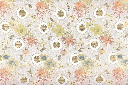 Light Color Mini Floral Pattern 3DsMax Texture Map