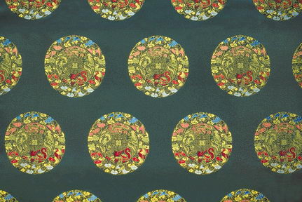 Chinese Traditional Round Spot Pattern No Seam Pictures 3Ds Max Texture Map