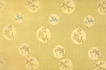 Chinese Traditional Pattern Fabric Texture Map 3DMODELFREE