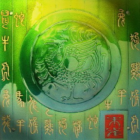 Classical Art Glass 3D texturing download