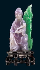 Decorative household items Jade Goddess of Mercy 3D texturing free download