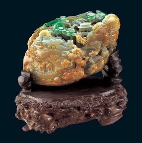 Crystal clear decoration jade 3D texturing free download
