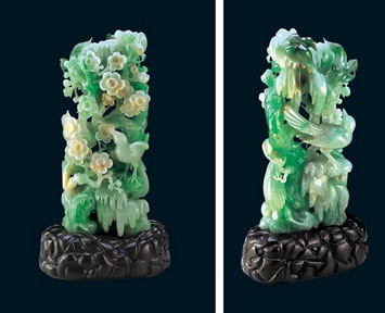 Interior jade statue of auspicious animals 3D texturing free download