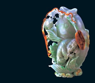Interior jade statue of auspicious animals 3D texturing free download