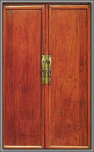 Mahogany furniture materials windows and doors 3D texturing free download