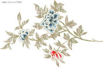 Common household decorative wall graphic flower in the case of the beautiful chapter NO.2