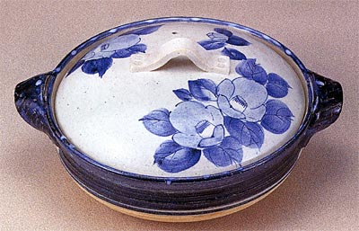 Ceramic kitchen utensils, casserole, classic casserole, Japanese style, coloring