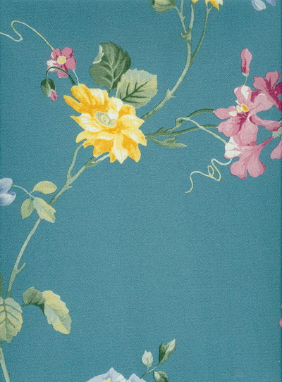 Flower wallpaper mapping