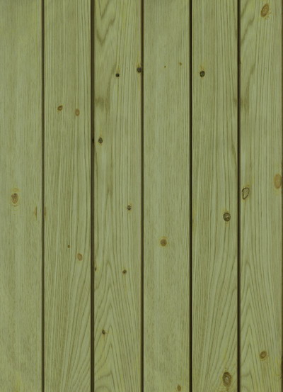 Sauna board and antiseptic wood texture mapping
