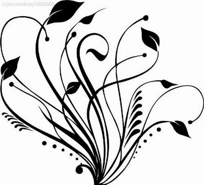 Hand-painted wall texture, flowers, simple painted walls