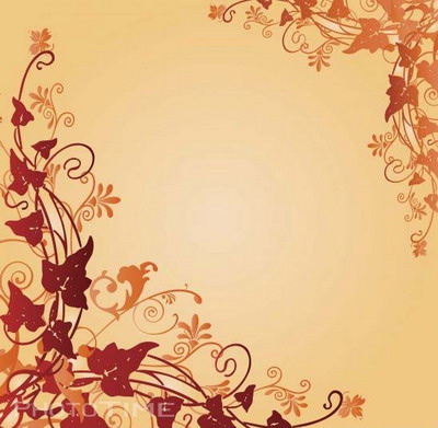 Hand-painted wall texture, flowers, simple painted walls