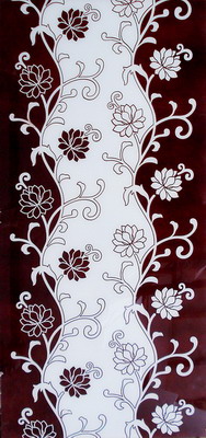 Sliding door glass
