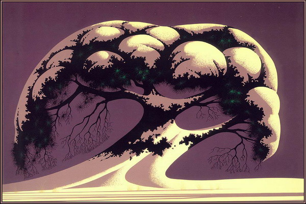 Abstract Landscope Decoration Painting Decorative Art Glass Pattern Glass Texture Maps