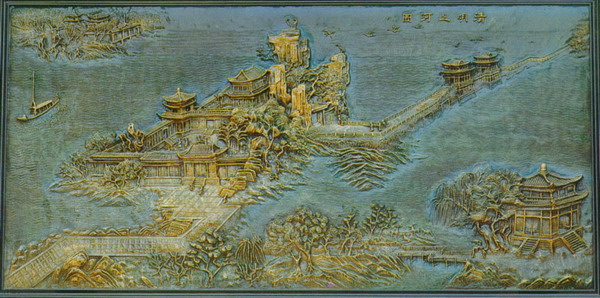 Classical Art Bas-Relief Glass Screen Texture Map Download Free