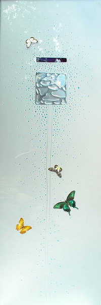 Cartoon Art Glass Partition Texture Map Download Free