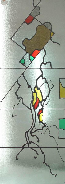 Abstract Pattern Art Glass Partition Texture Map Download Free