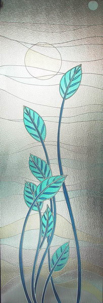 Cartoon Art Glass Partition Texture Map Download Free