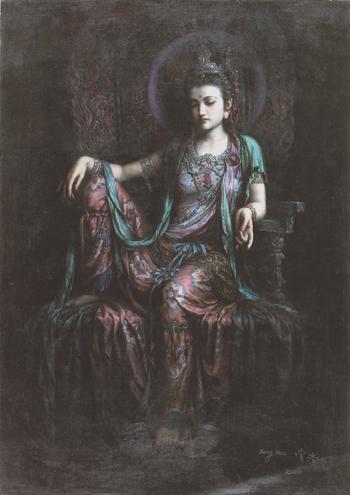 Chinese Traditional Art Dunhuang Frescoes 3d Max