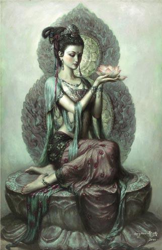 Chinese Traditional Art Dunhuang Frescoes 3d Max