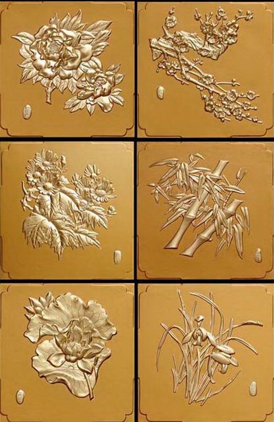 Classical Pattern Relief Sculpture 3DsMax Map 3dmodelfree download free