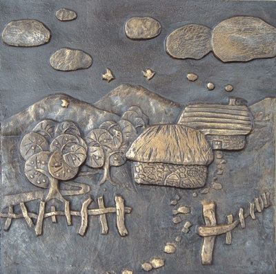 3Ds Max Texture Maps Materials Metal Relief Tile