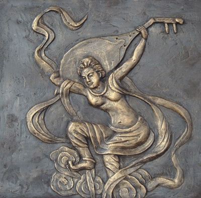 Metal Relief Sculpture Map B