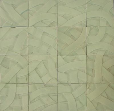 Relief Ceramic Wall Tile Texcture Maps 3DsMax Model Download Free