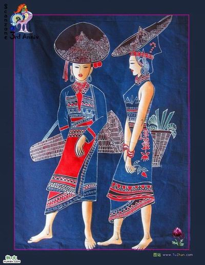 3Ds Max Texturing Materials A: Yunnan Tie Dye 3DMODELFREE