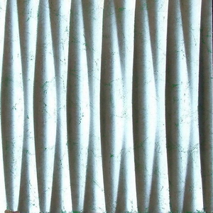 Wave pattern plate