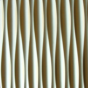 Wave pattern plate