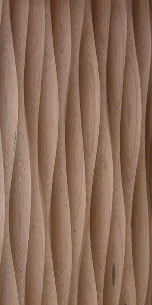 Wave pattern plate