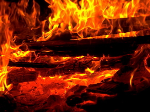 Fire pattern textures