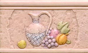 The kitchen ceramic tile map material - practical - 2