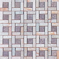 Mosaic wall brick series
