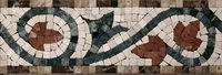 Stone spends line floor tile
