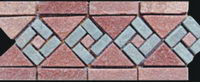 Stone spends line floor tile
