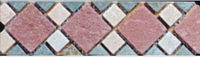 Stone spends line floor tile
