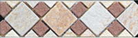 Stone spends line floor tile
