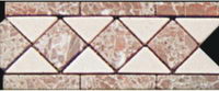 Stone spends line floor tile
