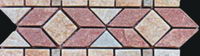 Stone spends line floor tile
